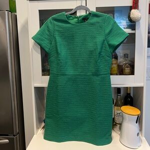 10P Emerald Green Ann Taylor Dress